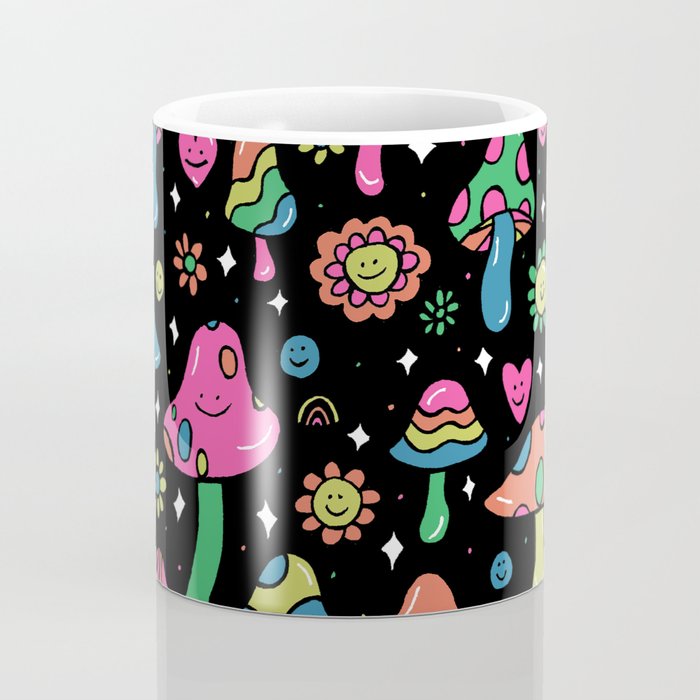 Rainbow Mushrooms Coffee Mug Gallery Image 4