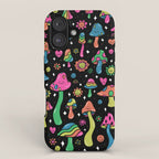 Rainbow Mushrooms iPhone Case Gallery Image 1