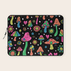 Rainbow Mushrooms Laptop Sleeve Gallery Image 1