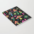 Rainbow Mushrooms Notebook Gallery Image 2