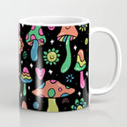 Rainbow Mushrooms Coffee Mug Gallery Image 1