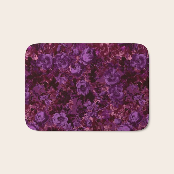 Viva Magenta 18-1750 Pantone's Color of the Year 2023 Bath Mat Gallery Image 1
