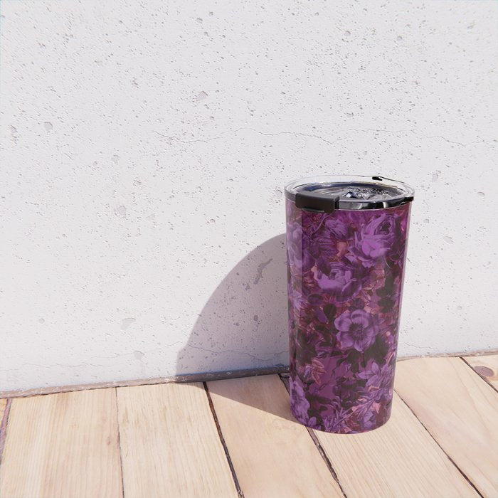 Viva Magenta 18-1750 Pantone's Color of the Year 2023 Travel Mug Gallery Image 4