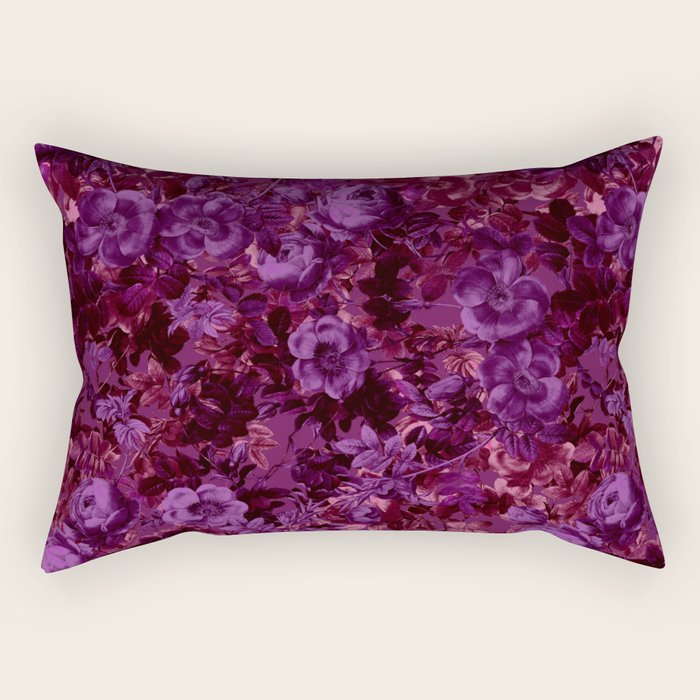 Viva Magenta 18-1750 Pantone's Color of the Year 2023 Rectangular Pillow Gallery Image 2