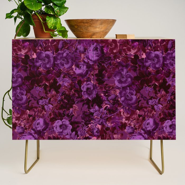 Viva Magenta 18-1750 Pantone's Color of the Year 2023 Credenza Gallery Image 1
