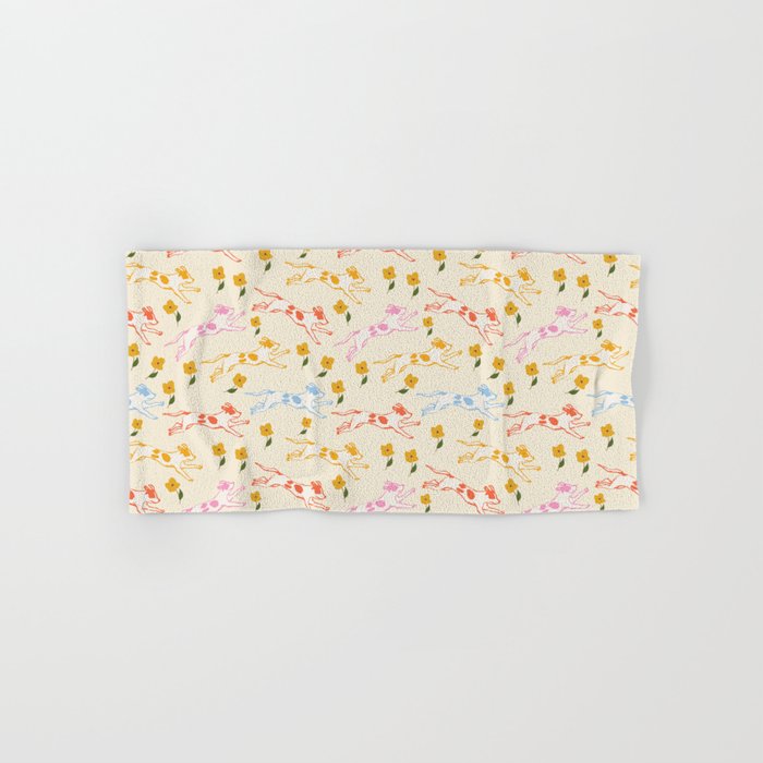 Colorful Puppies Bath Towel Gallery Image 1