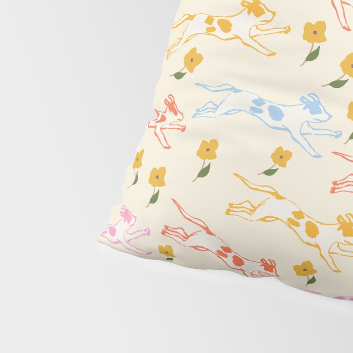 Colorful Puppies Pillow Sham Gallery Image 4