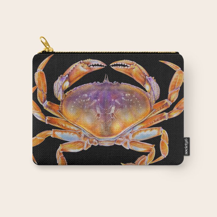 Dungeness crab Carry All Pouch Gallery Image 1
