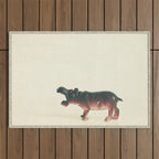 Hungry Hippo Outdoor Rug Gallery Image 1