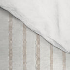 AEGEAN WIDE SPACED TICKING JUTE Comforter Gallery Image 4