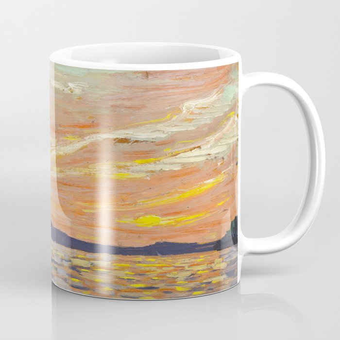 Tom Thomson Smoke Lake Canadian Landscape Artist Coffee Mug Gallery Image 1