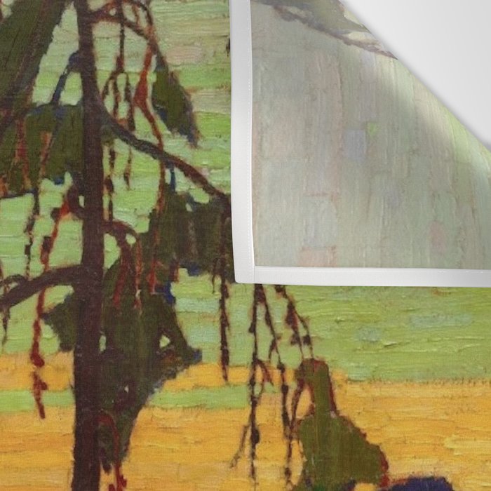 Tom Thomson The Jack Pine 1916-1917 Canadian Landscape Artist Wall Tapestry Gallery Image 3