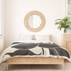 Minimalist Cherry Fruit Line Art 1 Duvet Cover Gallery Image 3
