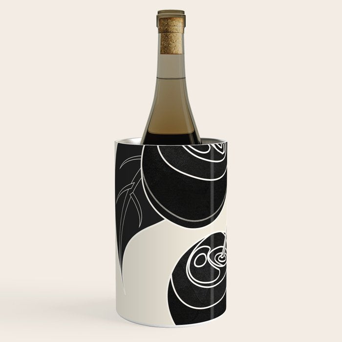 Minimalist Cherry Fruit Line Art 1 Wine Chiller Gallery Image 2