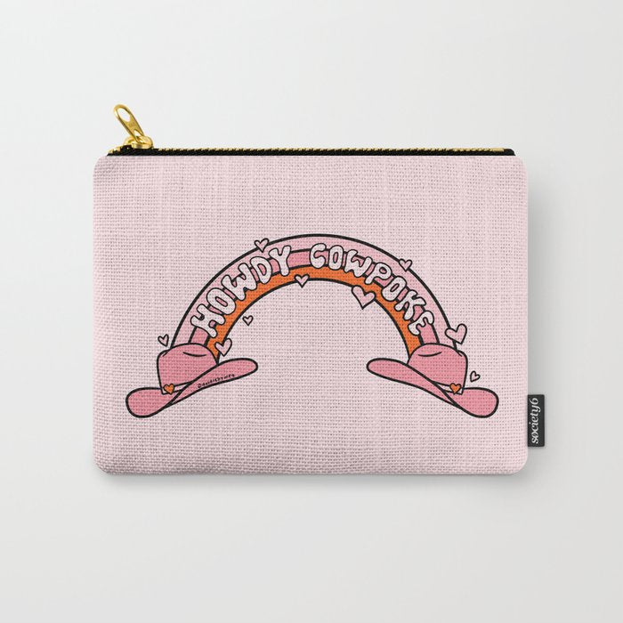 Howdy Cowpoke Carry All Pouch Gallery Image 1