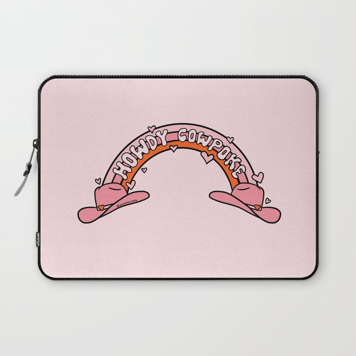 Howdy Cowpoke Laptop Sleeve Gallery Image 1