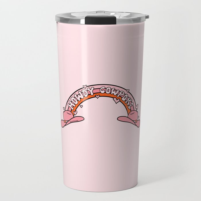 Howdy Cowpoke Travel Mug Gallery Image 1