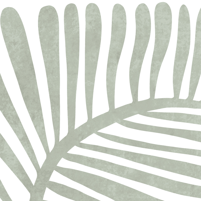 Abstract sage green leaf Coffee Mug Gallery Image 2