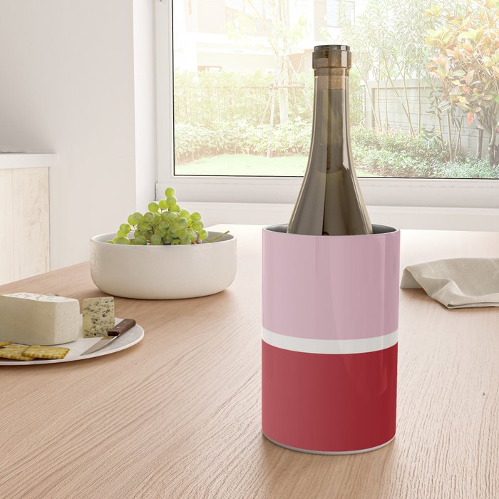 Color Block IV Pink Red Wine Chiller Gallery Image 4