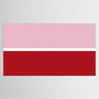 Color Block IV Pink Red Tablecloth Gallery Image 2