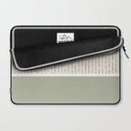 Cream Sage Laptop Sleeve Gallery Image 2