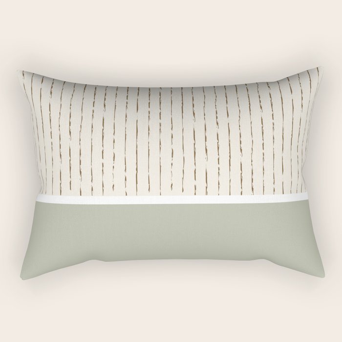 Cream Sage Rectangular Pillow Gallery Image 2