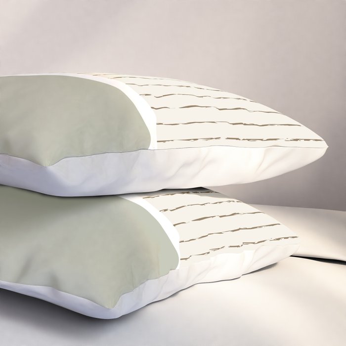 Cream Sage Pillow Sham Gallery Image 3