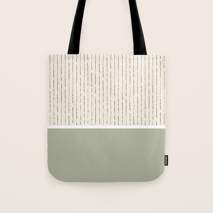 Cream Sage Tote Bag Gallery Image 1