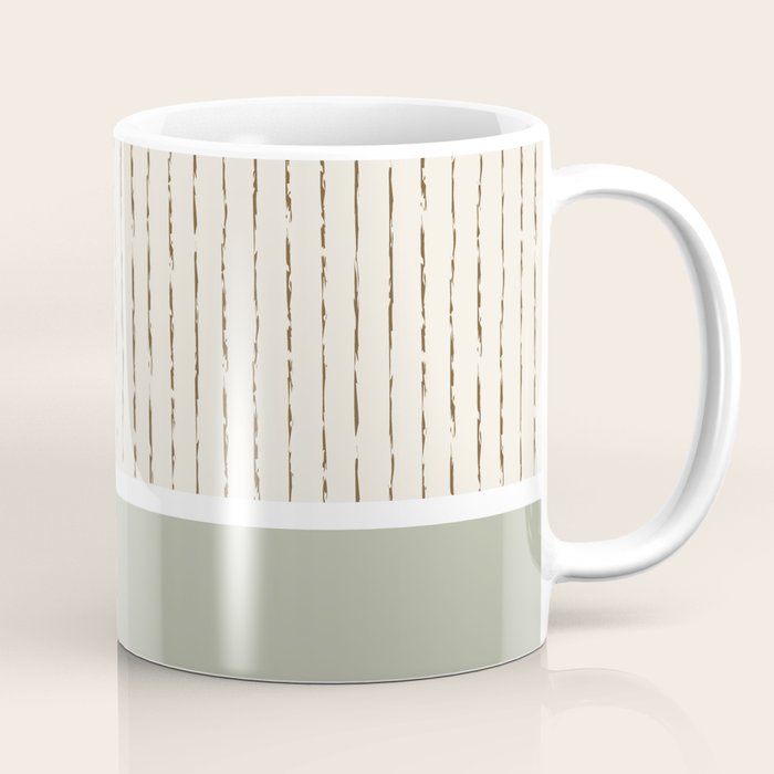 Cream Sage Coffee Mug Gallery Image 1