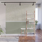Cream Sage Wall Mural Gallery Image 1