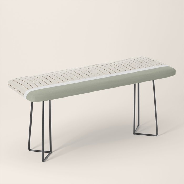Cream Sage Bench Gallery Image 1