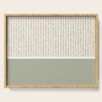 Cream Sage Serving Tray Gallery Image 1