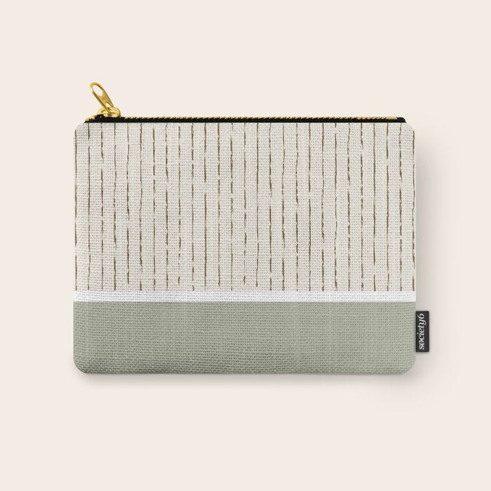 Cream Sage Carry All Pouch Gallery Image 1