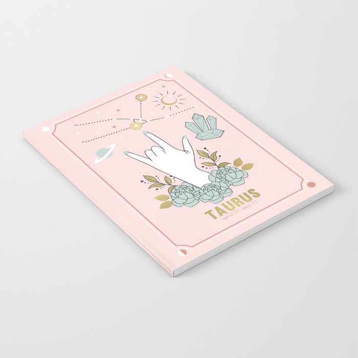 Taurus Zodiac Series Notebook Gallery Image 2