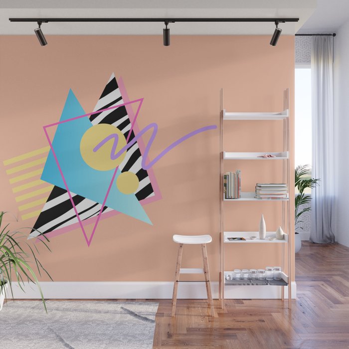 Memphis pattern 122 - 80s / 90s Retro Wall Mural Gallery Image 1