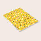 Dainty Blooms Pattern - Yellow Notebook Gallery Image 3