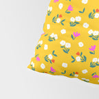 Dainty Blooms Pattern - Yellow Pillow Sham Gallery Image 4
