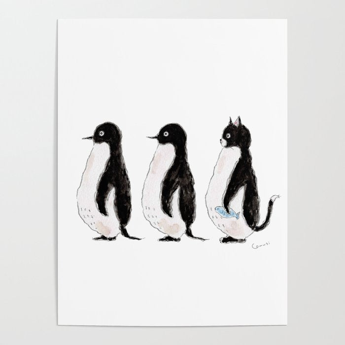 Penguin Trio Poster Gallery Image 4