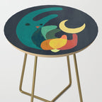 Rabbit and crescent moon Side Table Gallery Image 2