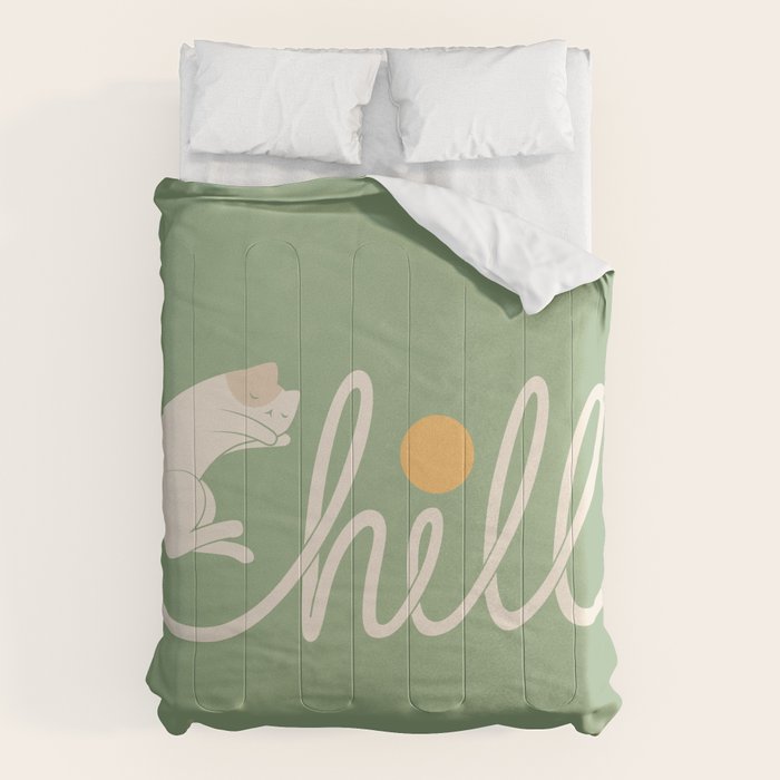 Cat Landscape 85: Chill Comforter Gallery Image 6