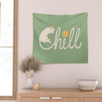 Cat Landscape 85: Chill Wall Tapestry Gallery Image 2