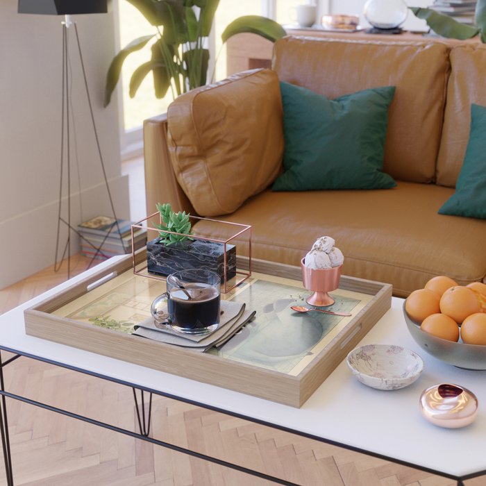 Can't Stop a Mood That Swings Serving Tray Gallery Image 2