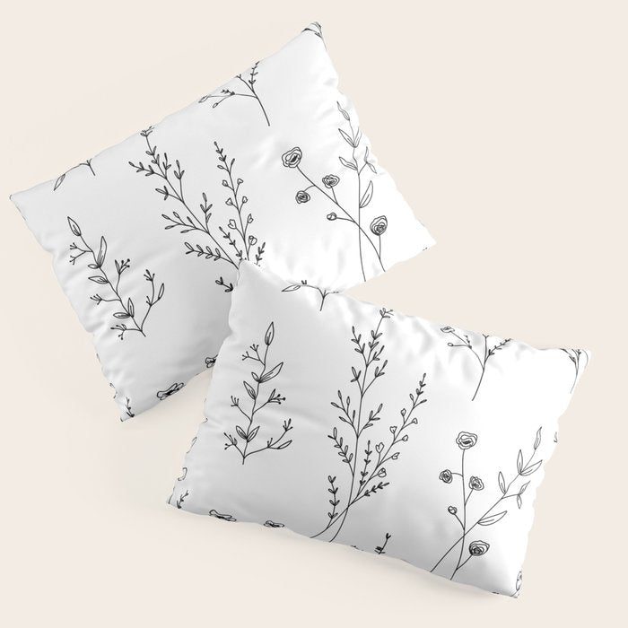 New Wildflowers Pillow Sham Gallery Image 3