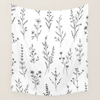 New Wildflowers Wall Tapestry Gallery Image 4