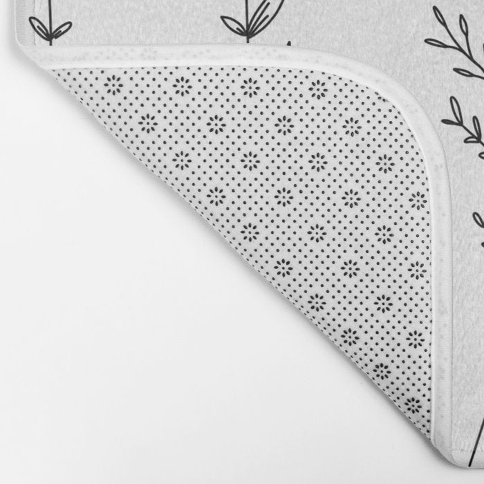 New Wildflowers Bath Mat Gallery Image 2