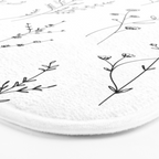 New Wildflowers Bath Mat Gallery Image 3