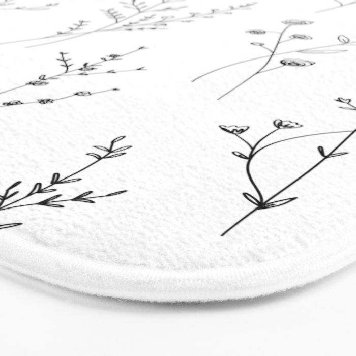 New Wildflowers Bath Mat Gallery Image 3
