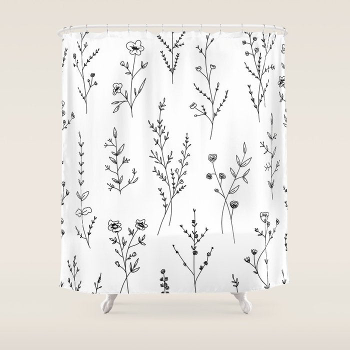New Wildflowers Shower Curtain Gallery Image 1