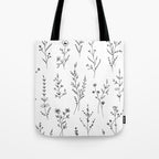 New Wildflowers Tote Bag Gallery Image 1