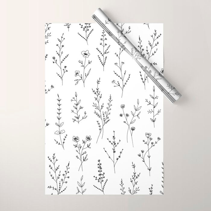 New Wildflowers Wrapping Paper Gallery Image 1